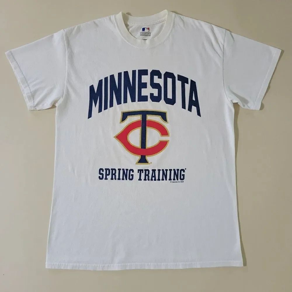 Genuine Merchandise MLB Minnesota Twins White Crew Short Sleeve Tee